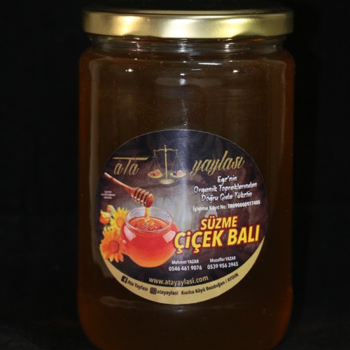 Çiçek Balı Süzme (850 Gr)